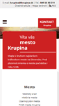 Mobile Screenshot of portal.krupina.sk