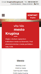Mobile Screenshot of krupina.sk